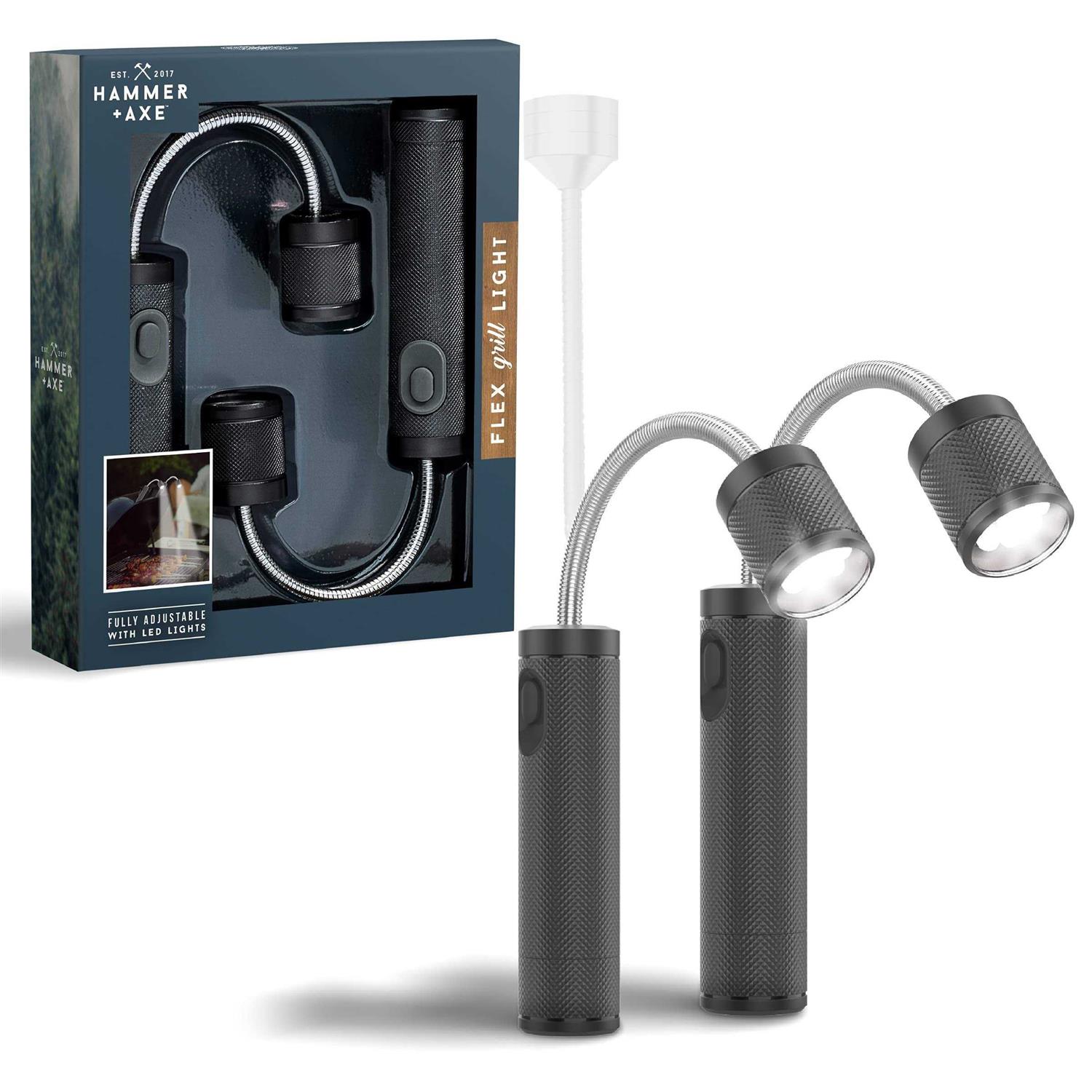 Hammer & Axe Adjustable Clip-On LED Flex Grill BBQ Light - Cheap Fitting