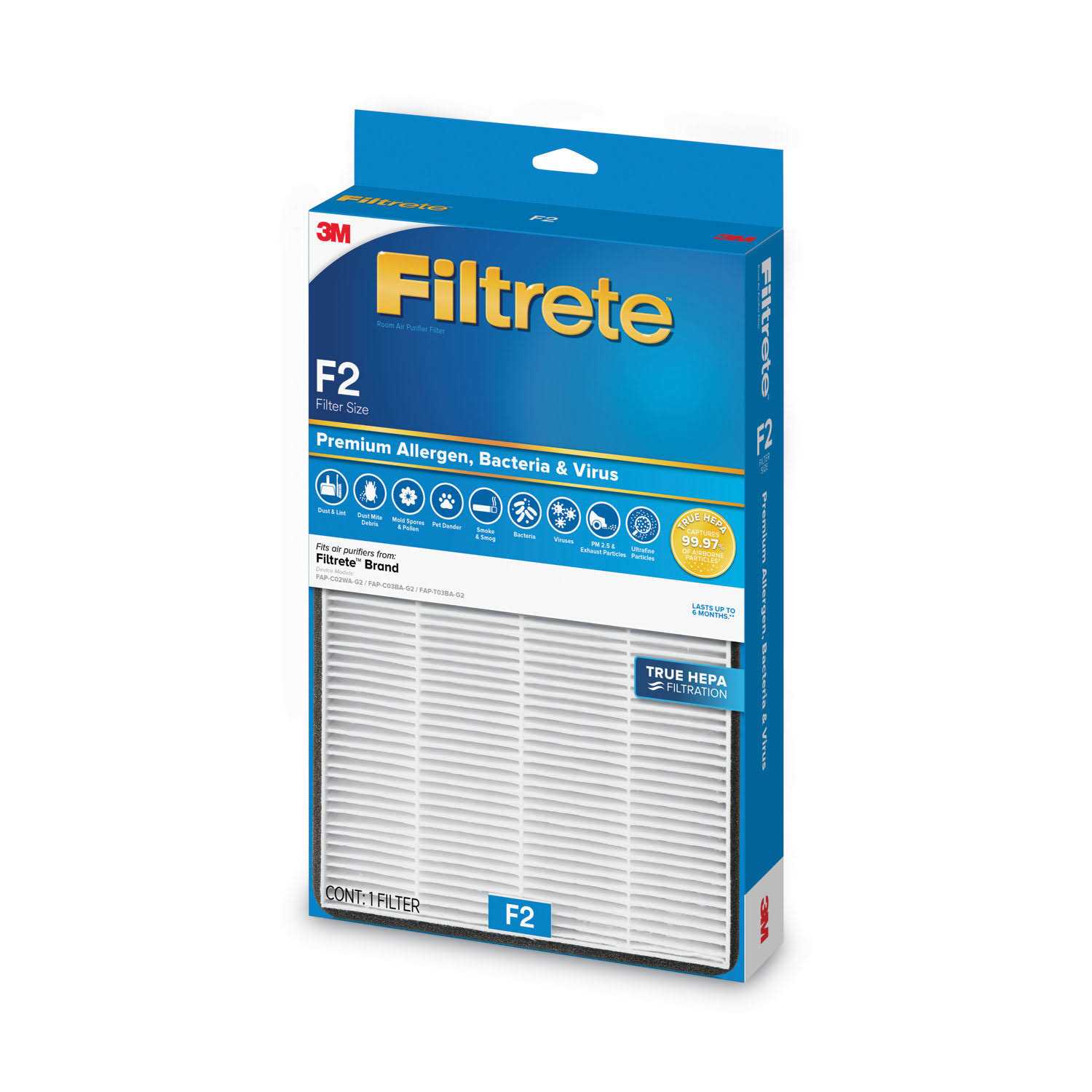 Filtrete Premium True HEPA Room Air Purifier Filter - Cheap Fitting