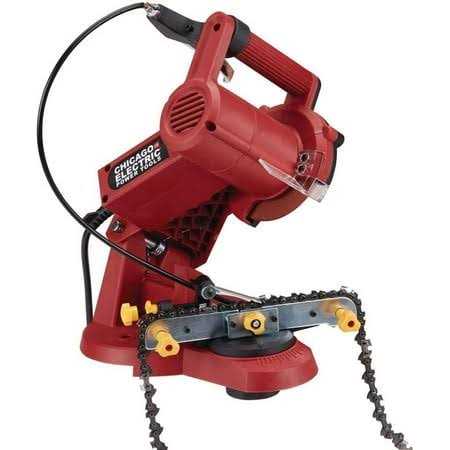 Electric Chain Saw Sharpener Wall, Bench or Vise Mount - Cheap Fitting