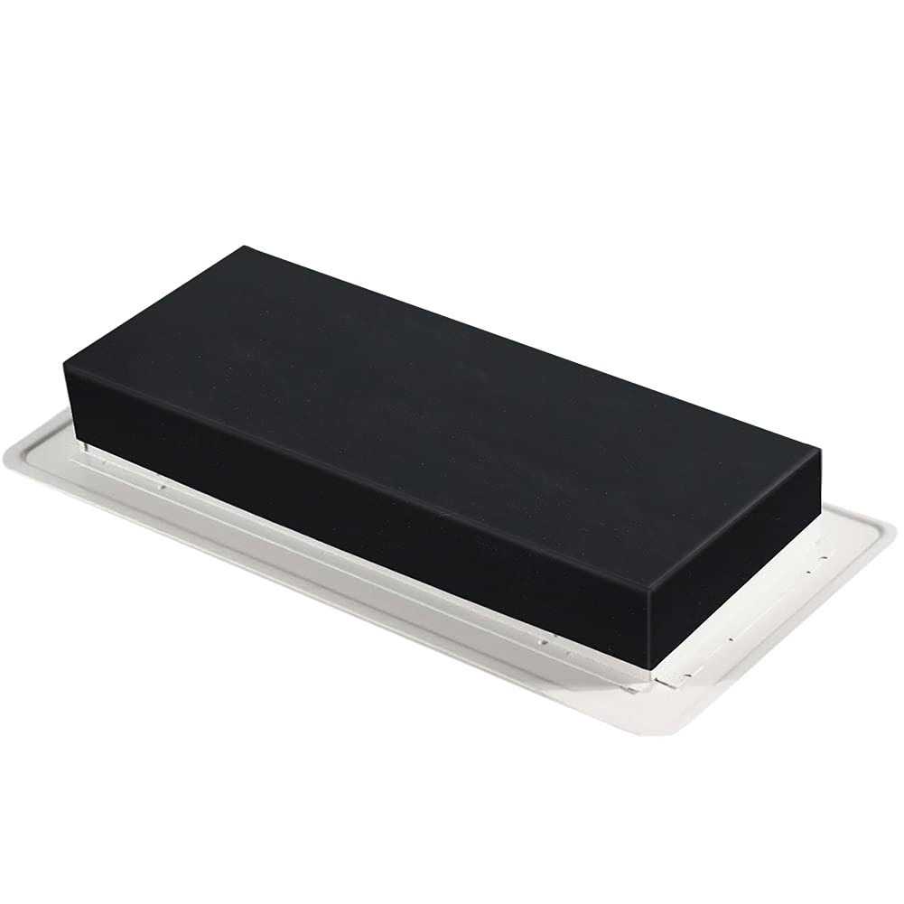 Buzzlett 4-Pack inch Stop Airflow Complete Seal Rubber Vent Cover for Floor, Wall, or Ceiling Vents and Air Registers, for RV, Home HVAC and AC - Cheap Fitting