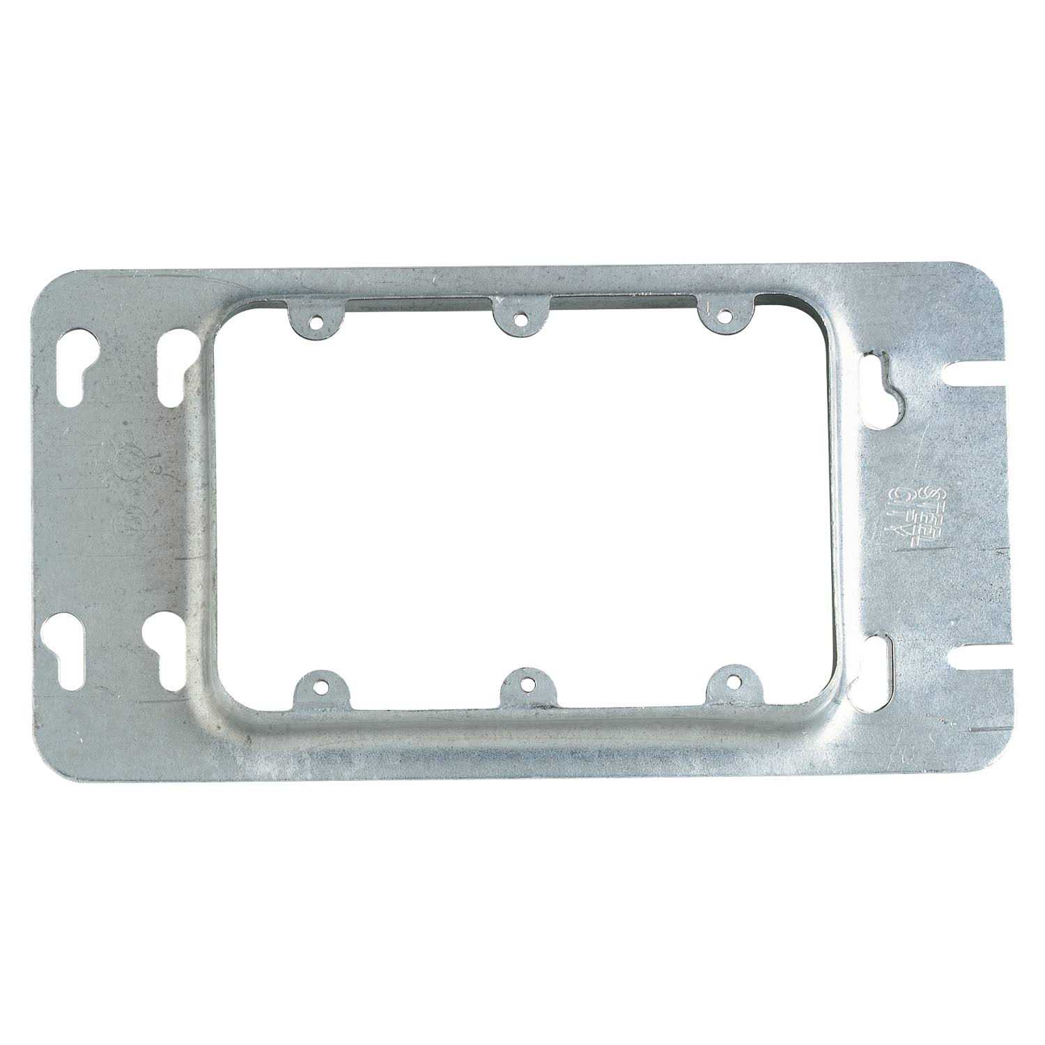 Steel City 3-Gang 58 Cu. in. Pre-Galvanized Steel Box 3-GC - Cheap Fitting