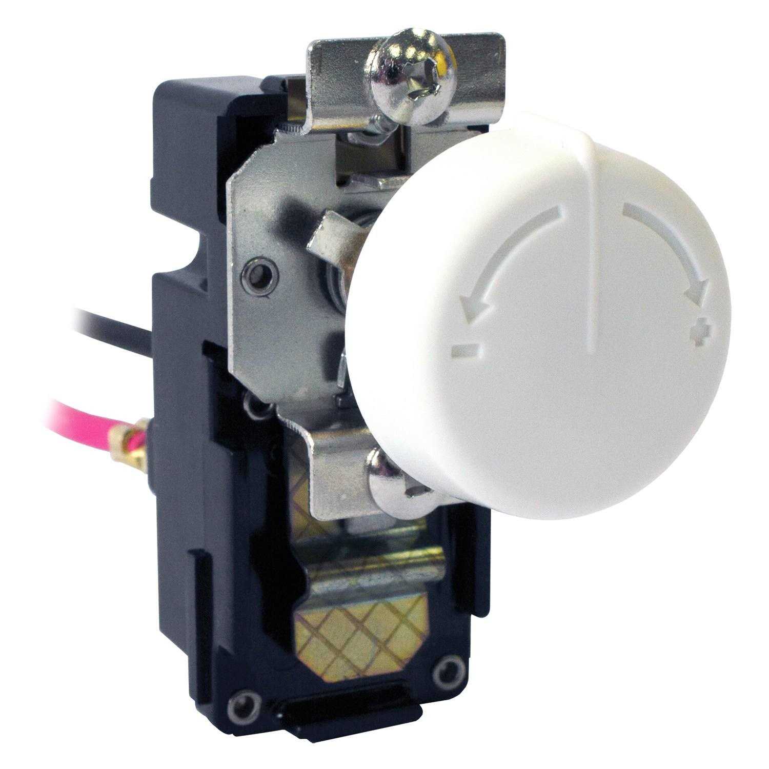 King Electric TKIT-1BW Single-Pole Built in Thermostat Kit White - Cheap Fitting