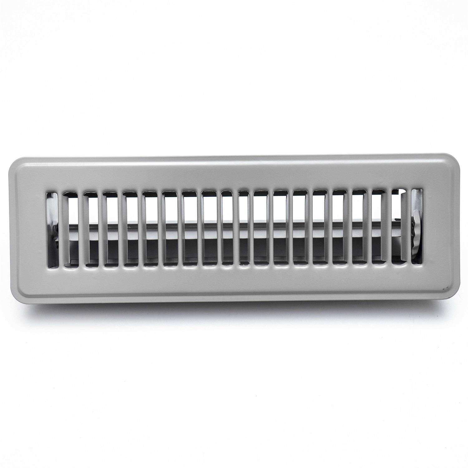 Handua Floor Register with Louvered Design Heavy Duty Walkable Design with Damper - Cheap Fitting