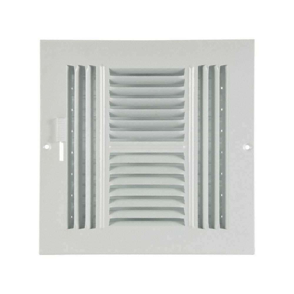 Zoro Select Sidewall/Ceiling Register 4MJH3 - Cheap Fitting