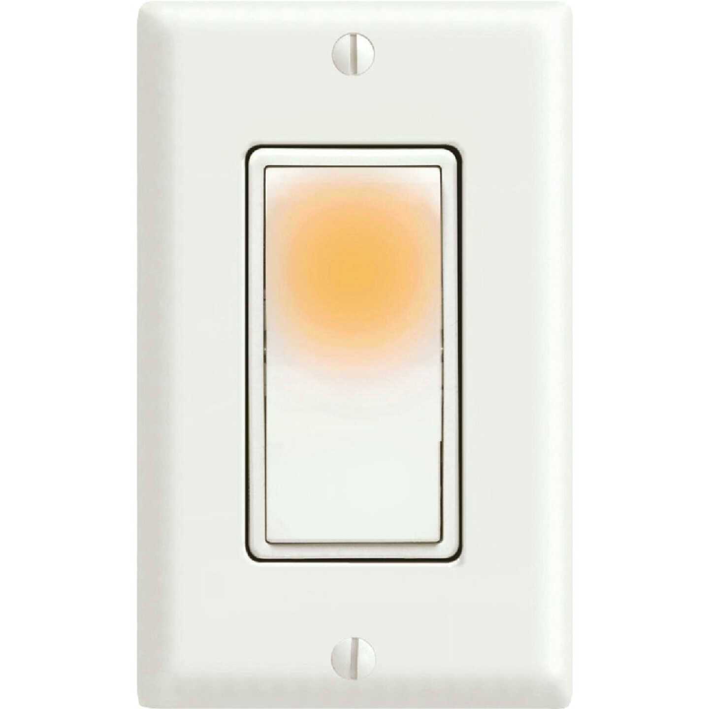 Leviton Decora Illuminated Rocker Single Pole Switch White - Cheap Fitting