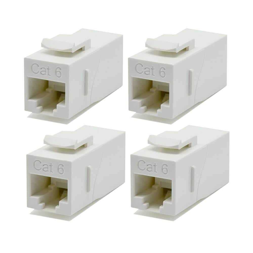 Revo Rj45 Female to Female Keystone Style Indoor Network Coupler - Cheap Fitting
