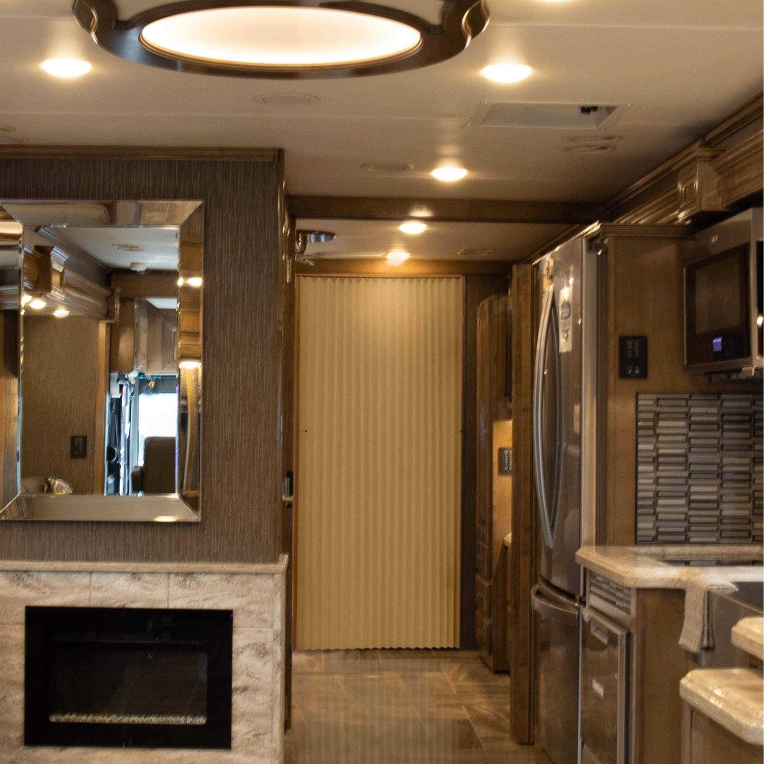 Recpro Rv Pleated Folding Door 48 X 75 - Cheap Fitting