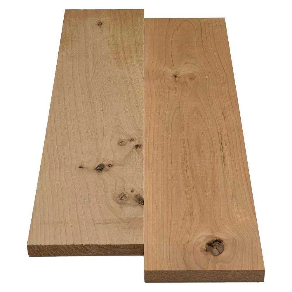 Swaner Hardwood 1 in. x 2 ft. Knotty Alder S4S Board - Cheap Fitting