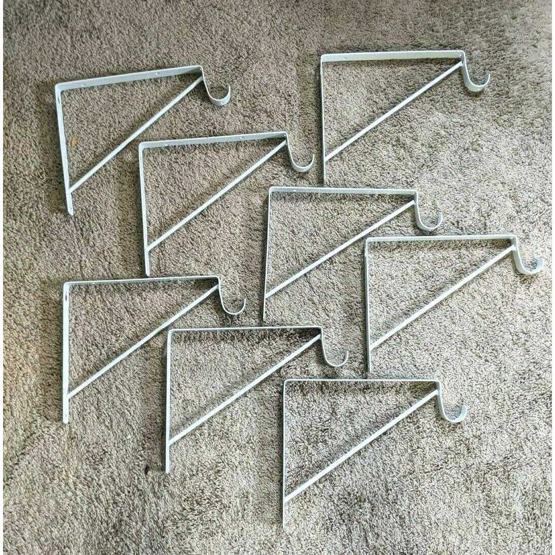 Everbilt White Heavy-Duty Shelf Bracket and Rod Support - Cheap Fitting