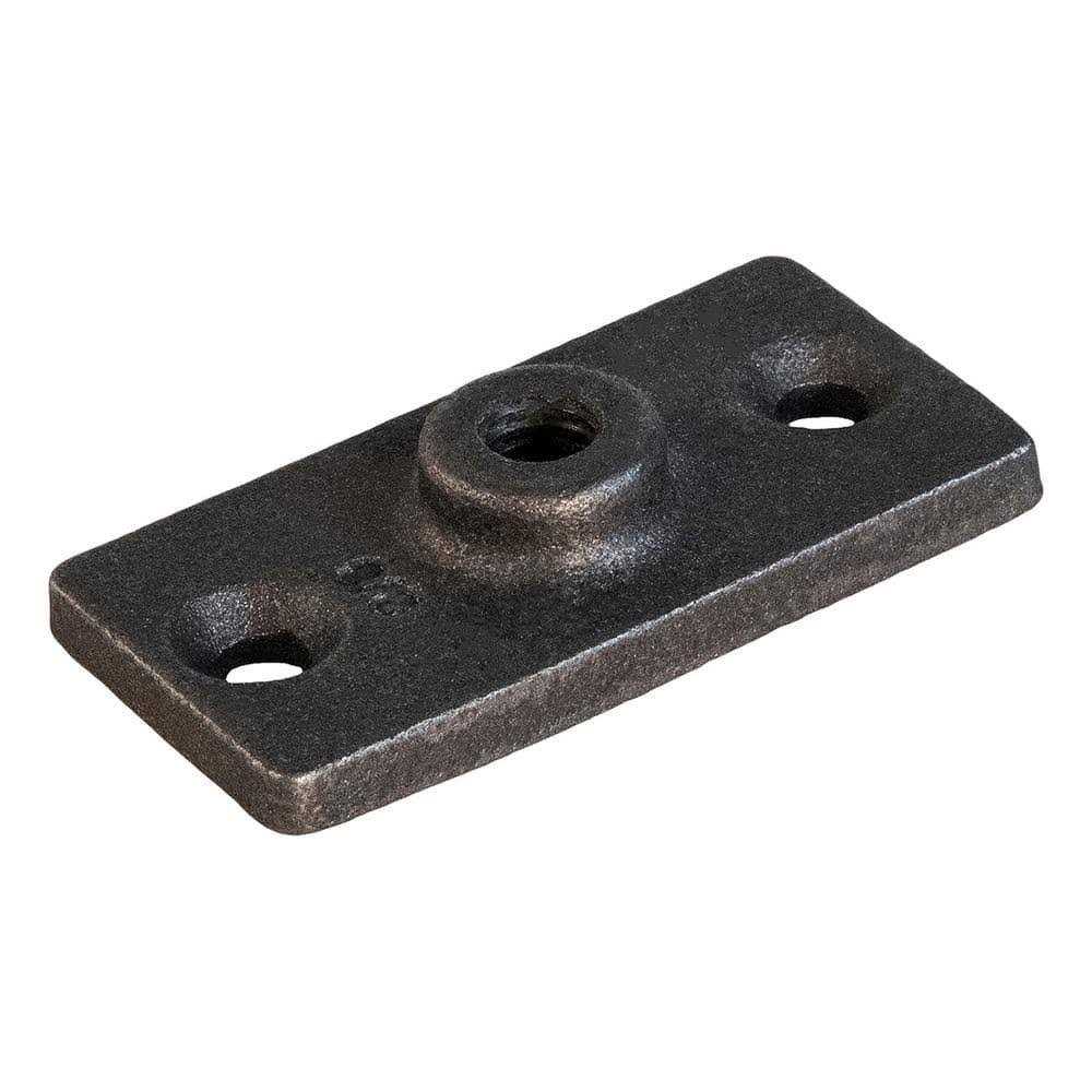 The Plumber’s Choice 1/2 in. Threaded Rod Hanger Plate in Uncoated Iron - Cheap Fitting