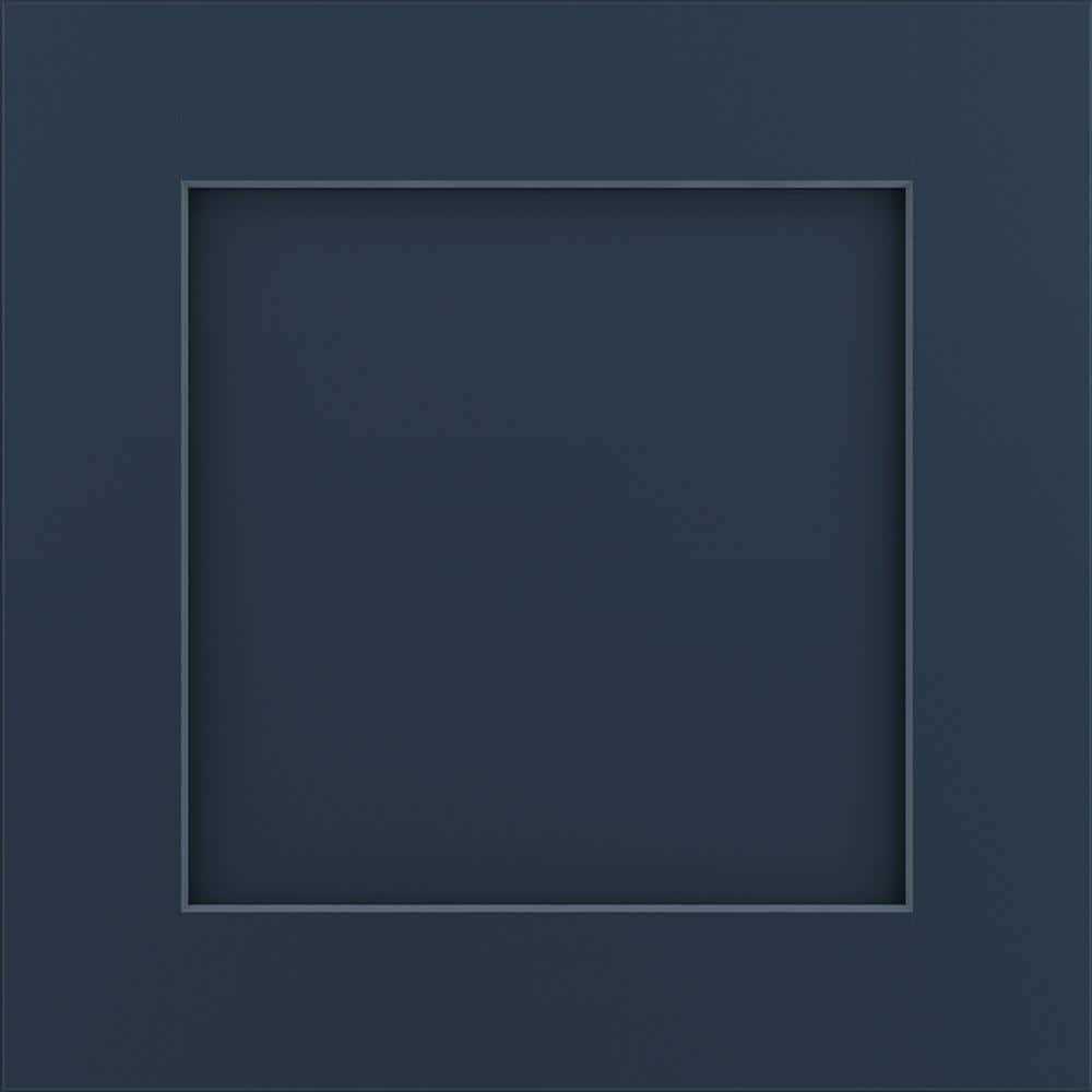 American Woodmark Reading 14 9/16-in. W x 14 1/2-in. D x 3/4-in. H Cabinet Door Sample in Painted - Cheap Fitting