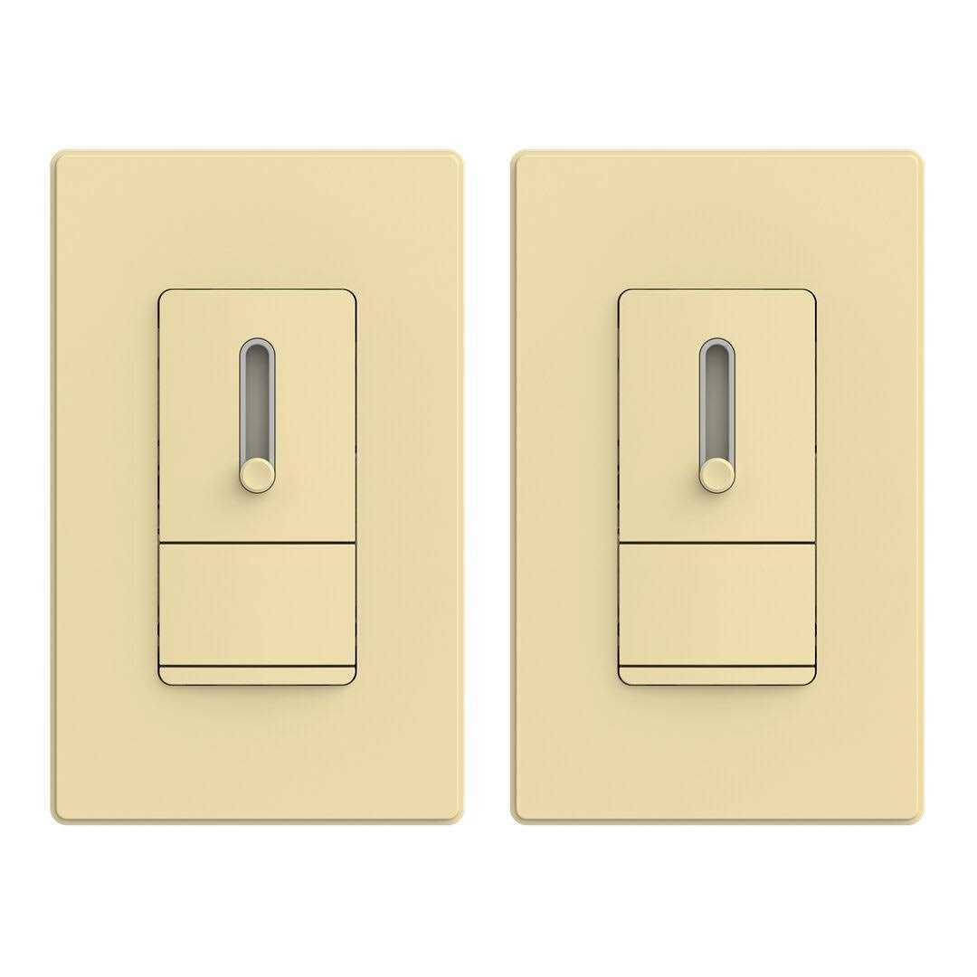ELEGRP 150-Watt Slide Single Pole or 3-Way Dimmer - Cheap Fitting