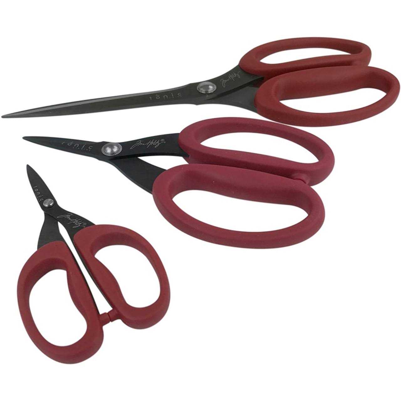 Tim Holtz Non-Stick Micro Serrated Mini Snips - Cheap Fitting