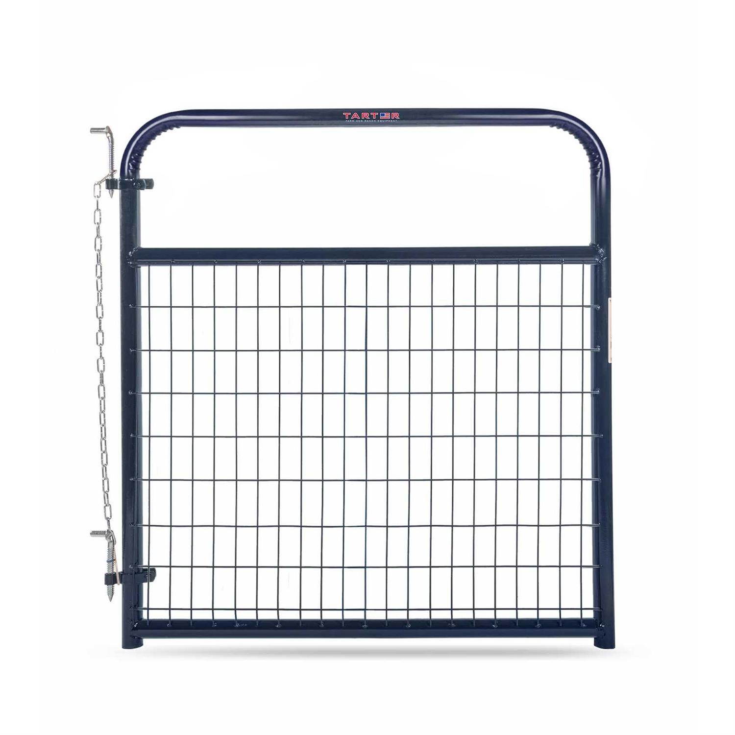 Tarter 2×4 Blue Wire Filled Gate-4′ WFGB4 - Cheap Fitting
