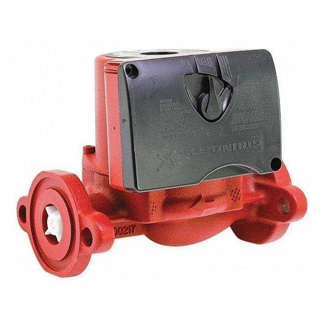 3-Speed Grundfos Pump Hot Water Circulator Pump Model UPS15-58FC - Cheap Fitting