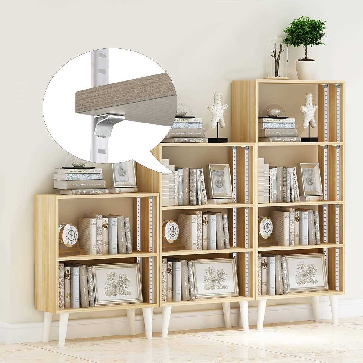 Hosrnovo Shelf Clips Adjustable Supports Clip for 255 Standard Pilaster - Cheap Fitting