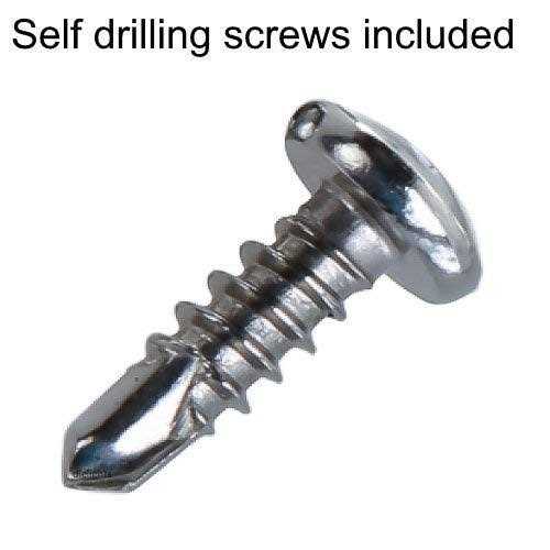 30 Pack Retrofit Recessed Downlight Housing C Clips with Self Tapping Screws for Down Light Can - Cheap Fitting