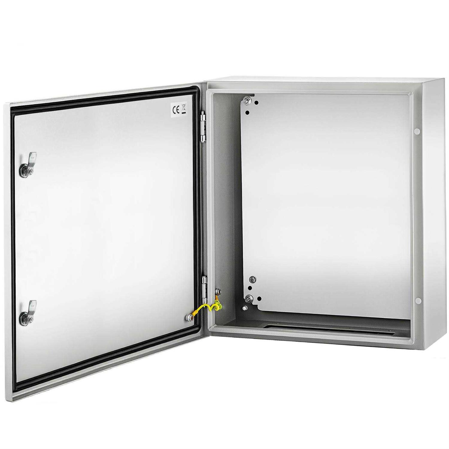 VEVOR Nema Steel Enclosure 24 x 24 x 8” Nema 4X Steel Electrical Box IP66 Waterproof & Dustproof Outdoor/Indoor Electrical Junction Box DQXJSTCFS60X60X20V0 - Cheap Fitting