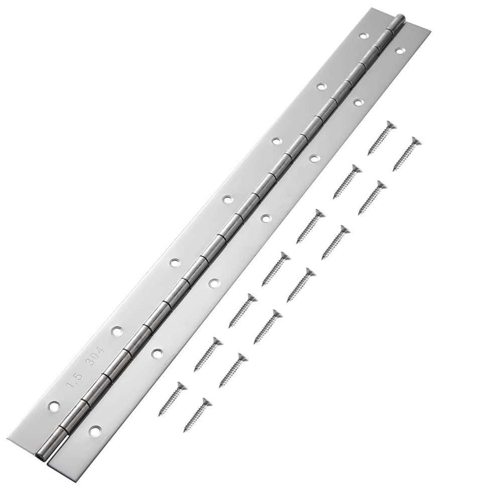 Marine Grade 304 Stainless Steel Piano Hinge 16.5X2 Continuous Boat Hinge - Cheap Fitting
