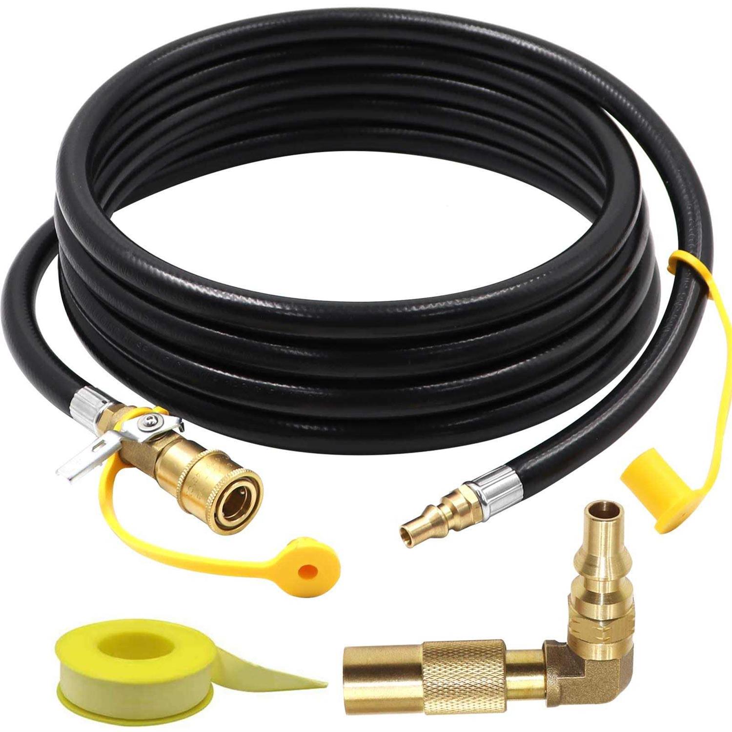Iococee Quick-Connect RV Propane Hose - Cheap Fitting