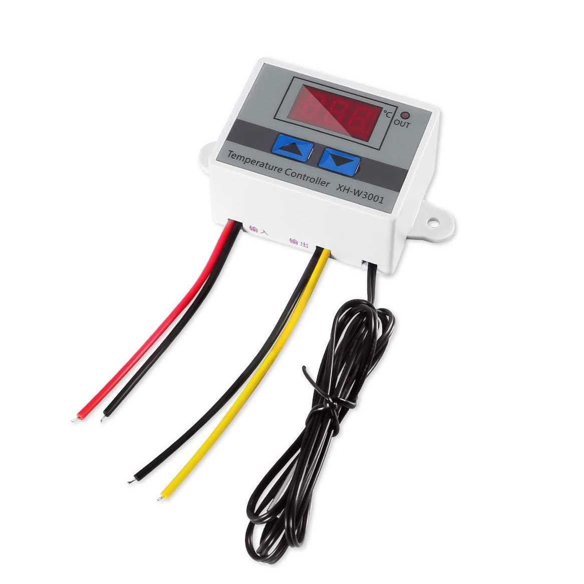 Digital LED Temperature Controller Module XH-W3001 Thermostat Switch with Waterproof Probe - Cheap Fitting