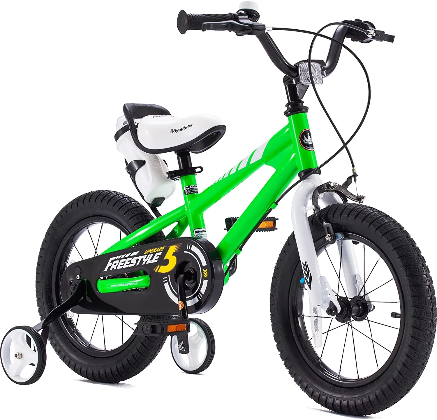 Royalbaby BMX Freestyle 16-inch Kid's Bike Blue with two hand brakes - Cheap Fitting
