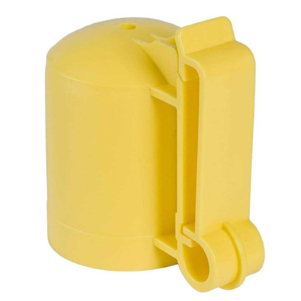American Farm Works T-Post Safety Cap and Insulators for 1.25 and 1.33 in. Studded T-Posts 1213225 - Cheap Fitting