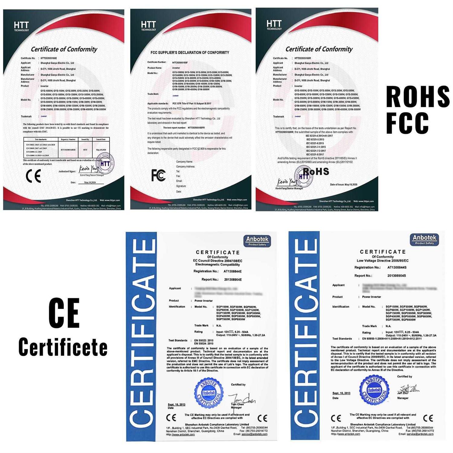 VEVOR Power Inverter 5000W Modified Sine Wave Inverter DC 12V to AC 110V Car Converter with LCD Display Remote Controller Led Indicator Gfci Outlets - Cheap Fitting