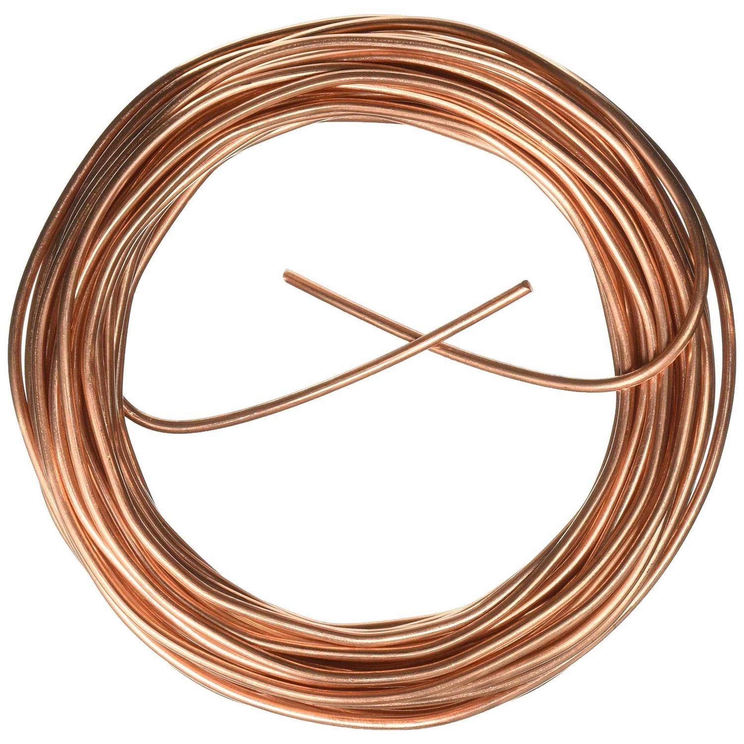Cerrowire 50 ft. 8-Gauge Solid SD Bare Copper Grounding Wire - Cheap Fitting