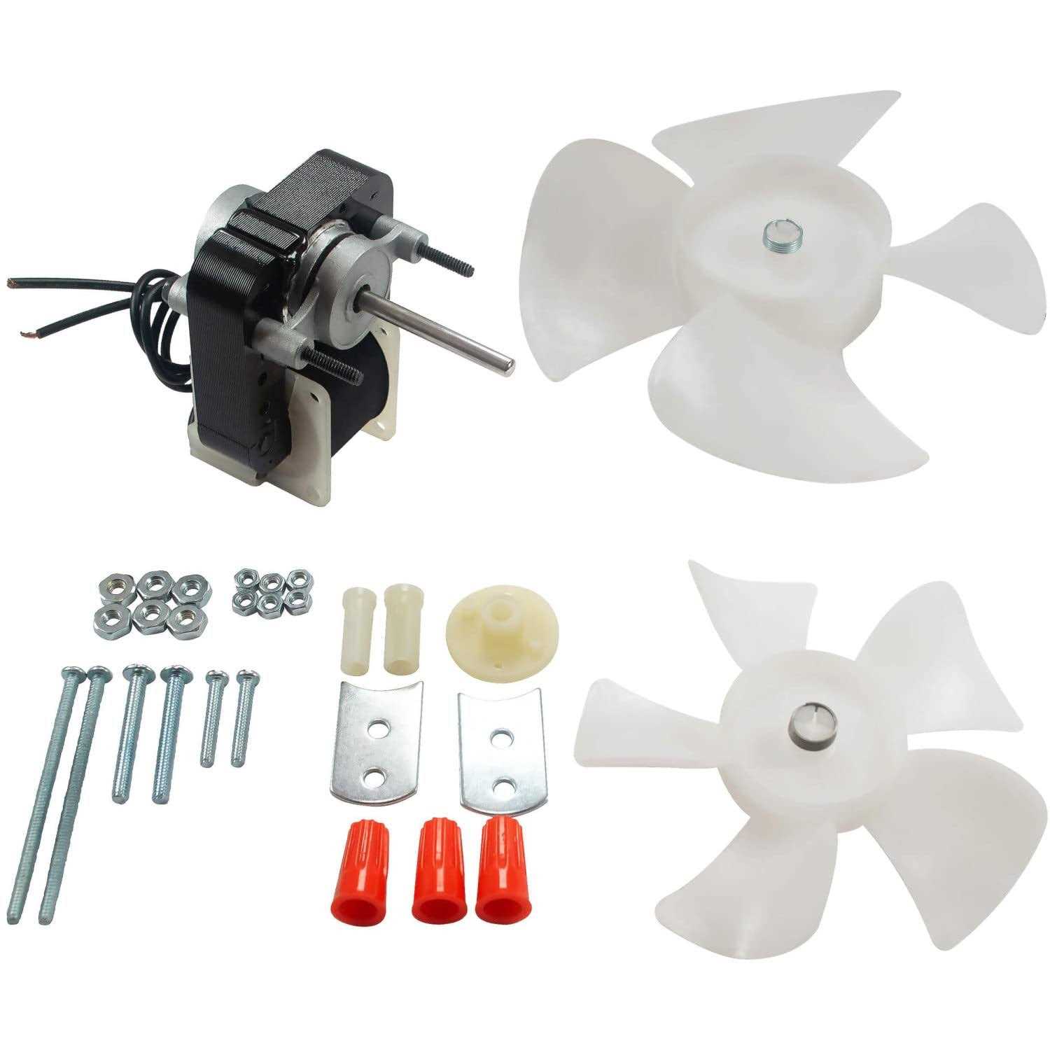 Appli Parts Fan Motor Type 672 Kit 220 V 1/130hp 3000rpm 50/60hz includes Fan Blade 4 and 5.5 inch Apfm-672 Ref. Nuv-672 - Cheap Fitting
