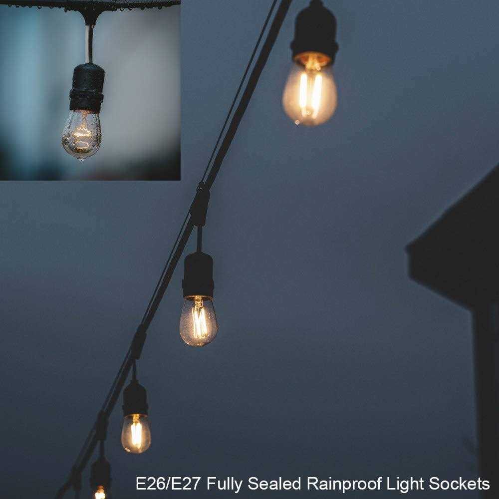 New orange heart Waterproof Lamp Socket 6 pack Black Pigtail Lamp holder Socket - Cheap Fitting