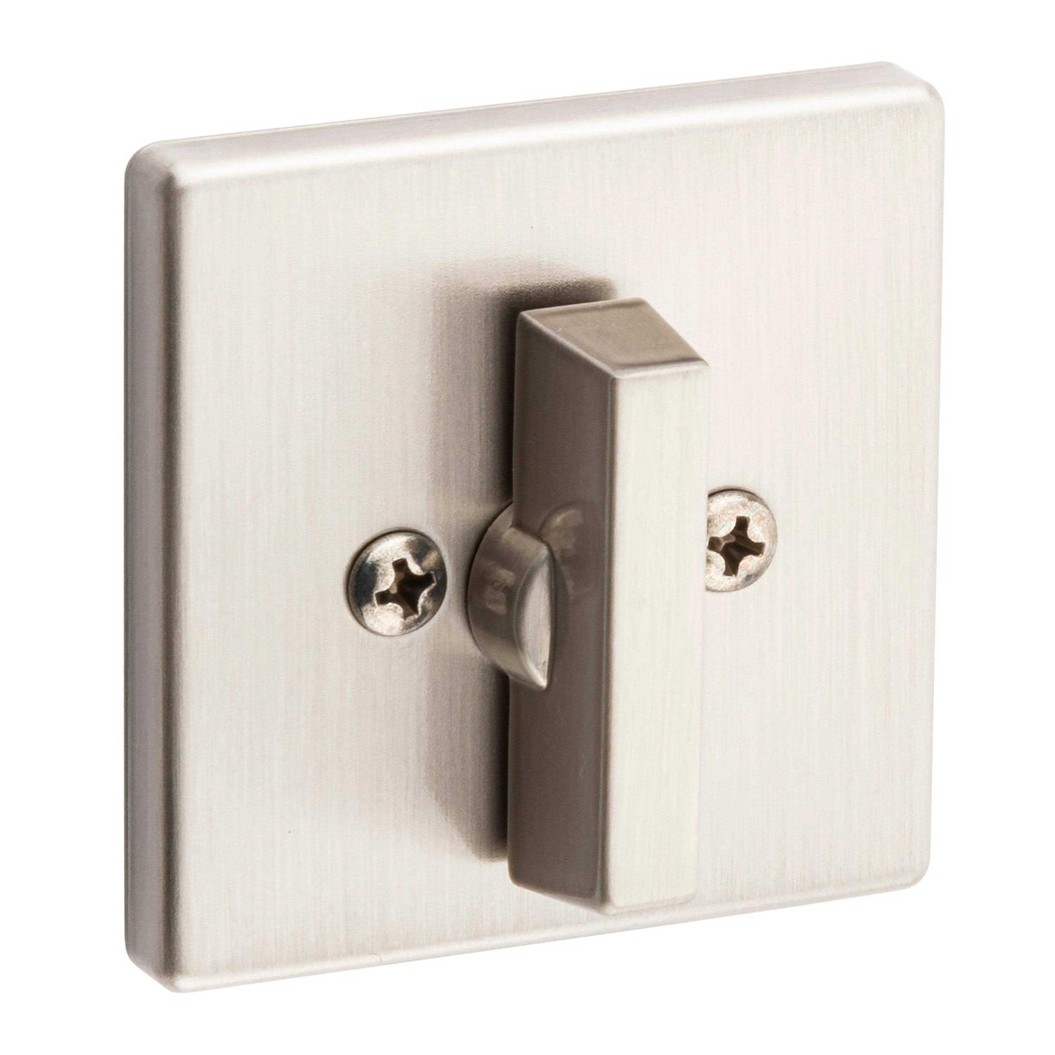 Kwikset 663SQT-15 One Sided Turn Square Deadbolt with 2-3/8 Latch and - Cheap Fitting
