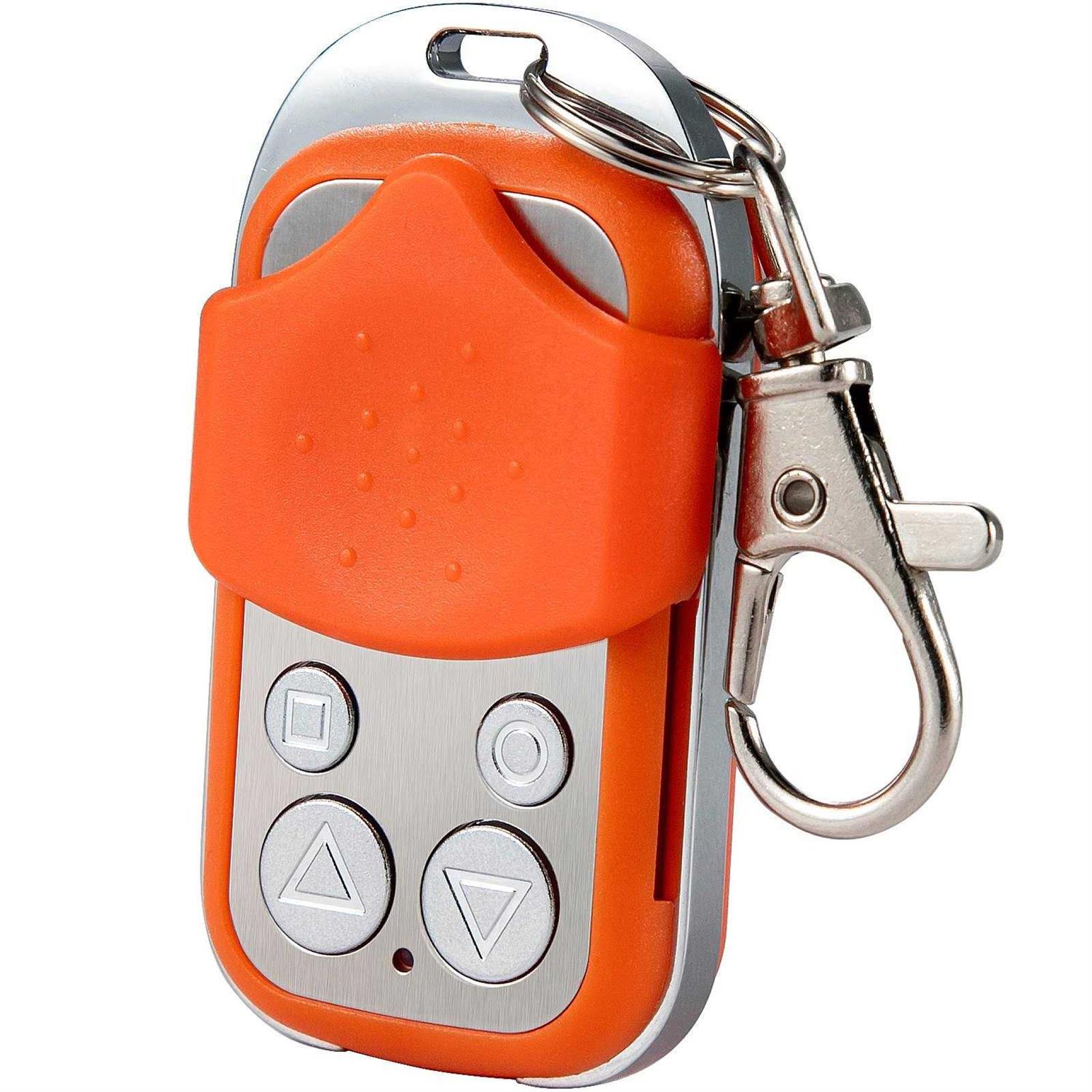 VEVOR Gate Remote Control Gate Opener Remote 4 Button Sliding Gate Opener Orange - Cheap Fitting