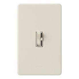 Lutron Toggler Eco-Dim Dimmer Switch, 600-Watt Incandescent/Single-Pole or 3-Way TG-603PGH-LA - Cheap Fitting