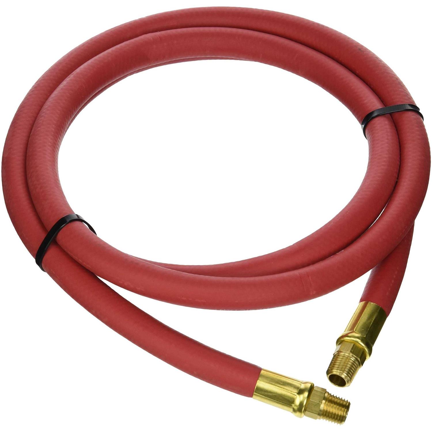 Goodyear 6′ x 3/8 Lead-In Rubber Air Hose 10322 - Cheap Fitting