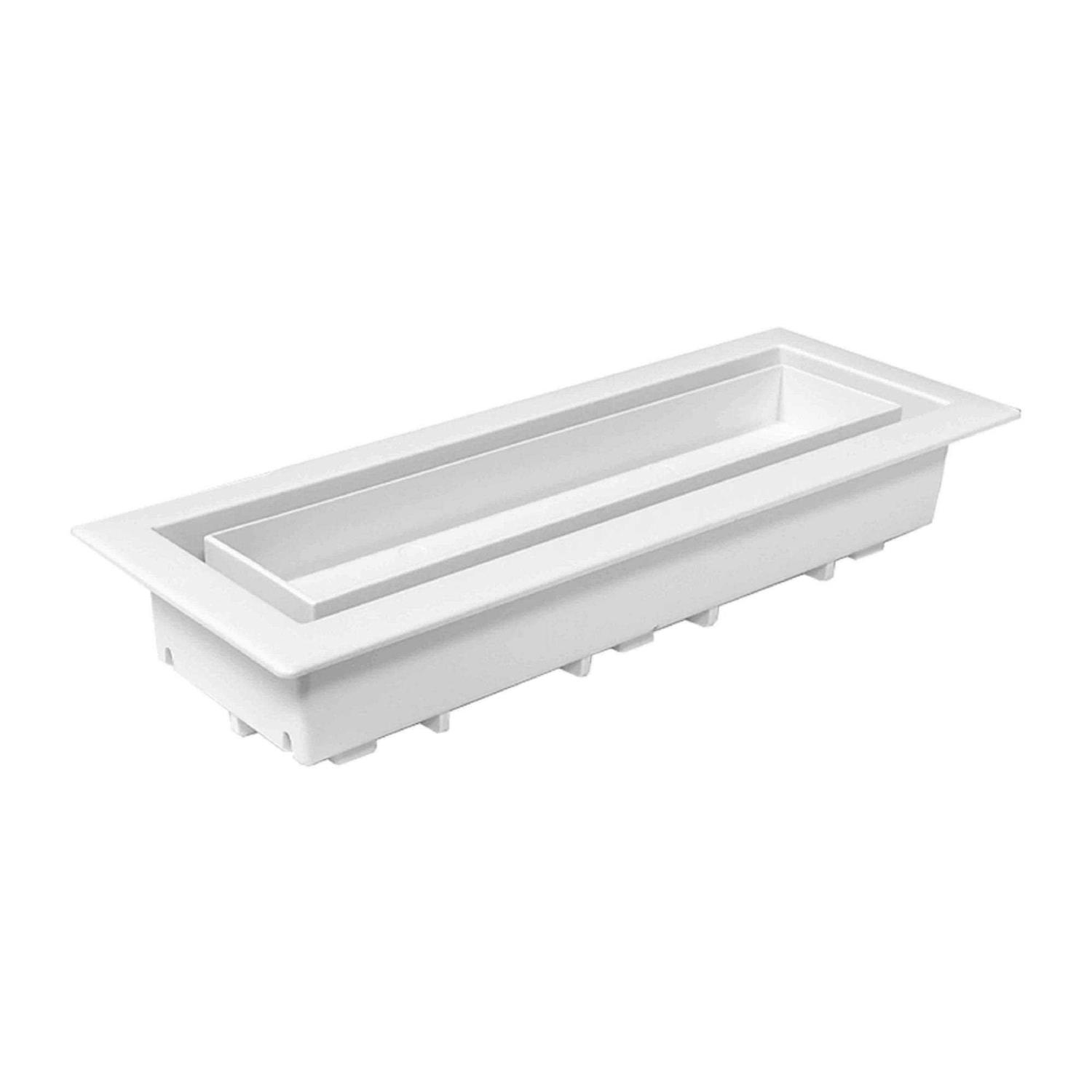 Aria Lite White 3×10 Vent Cover - Cheap Fitting