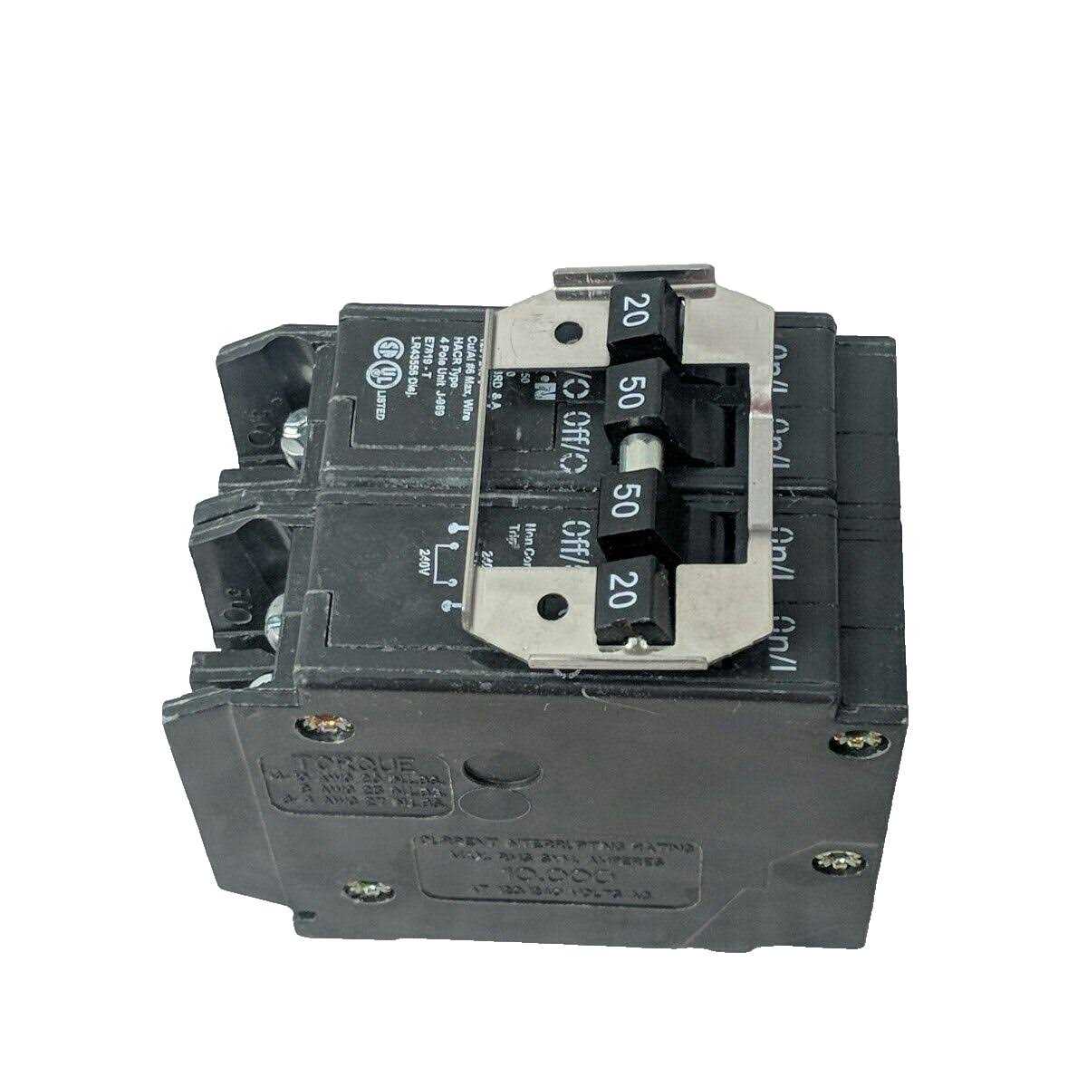 Eaton BQ220250 Cutler-Hammer Quad Circuit Breaker - Cheap Fitting