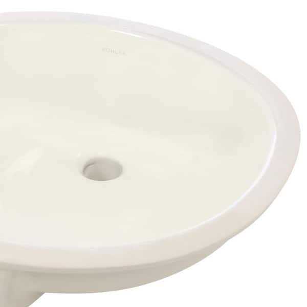 Kohler Caxton 19-1/4 Oval Undermount Bathroom Sink - Cheap Fitting