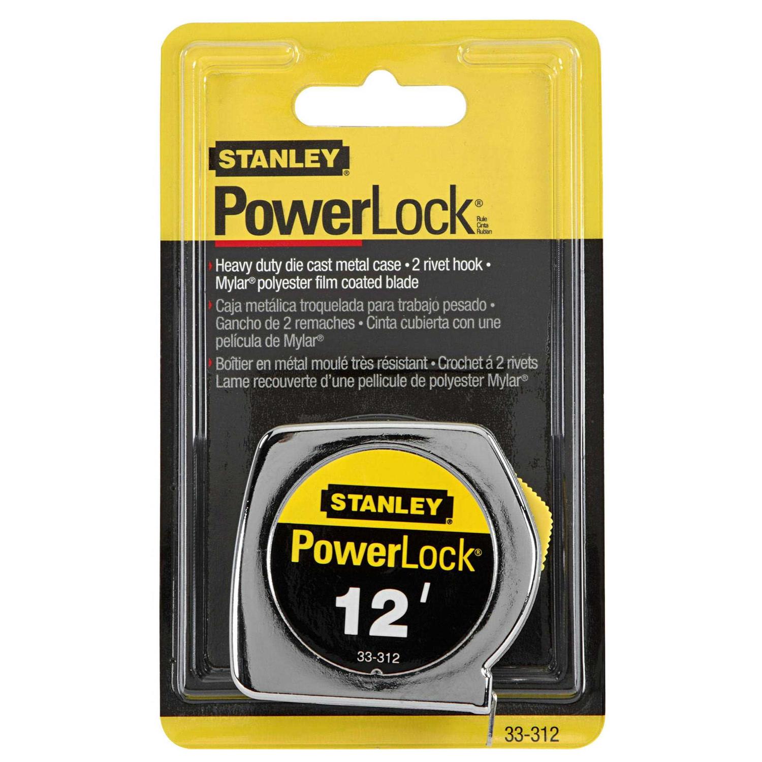 Stanley Powerlock Tape Measure 33-312 - Cheap Fitting
