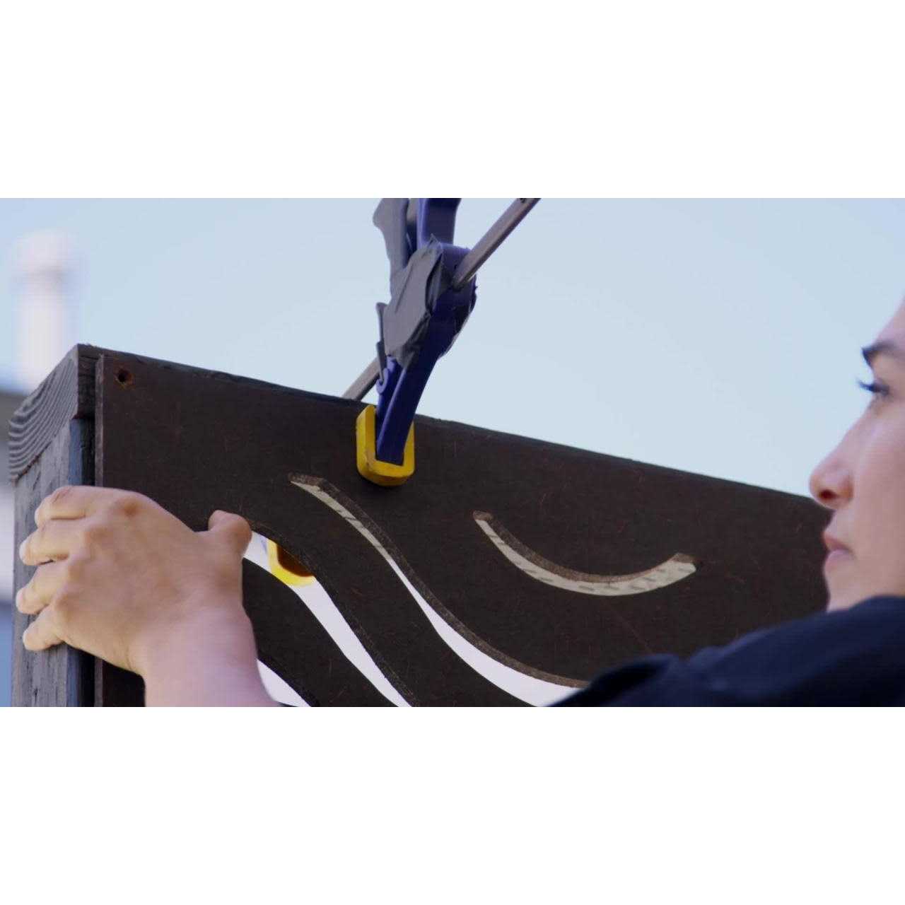 OUTDECO 5/16 in. x 24 in. x 48 in. Bungalow Modular Hardwood Composite Decorative Fence Panel - Cheap Fitting