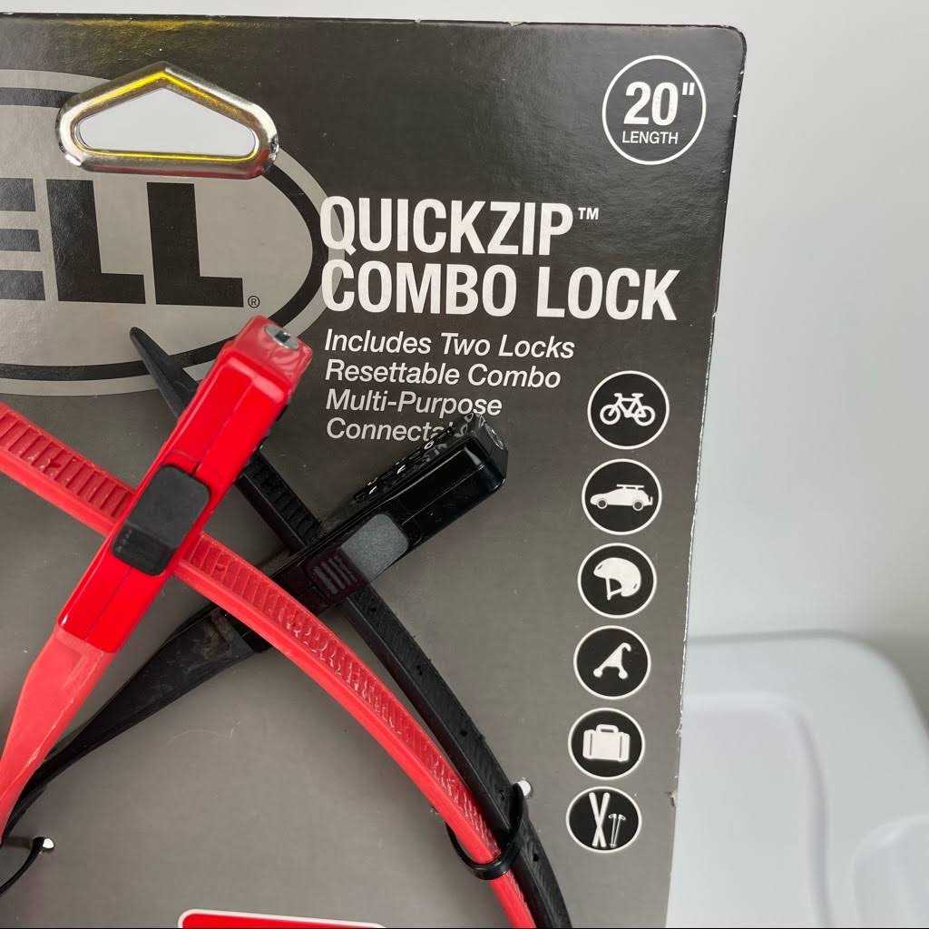 Bell QuickZip Bicycle Lock - Cheap Fitting