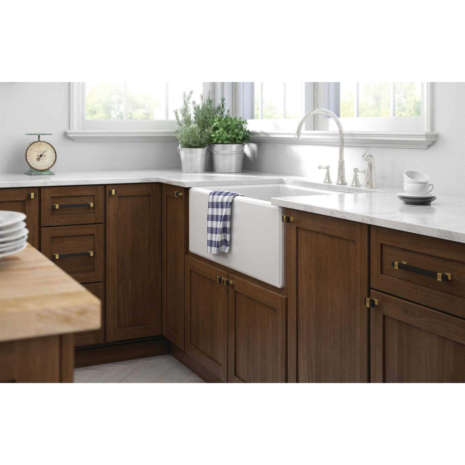 Liberty P39066C-370-CP Wrapped Square Center to Center Bar Pull Finish - Cheap Fitting