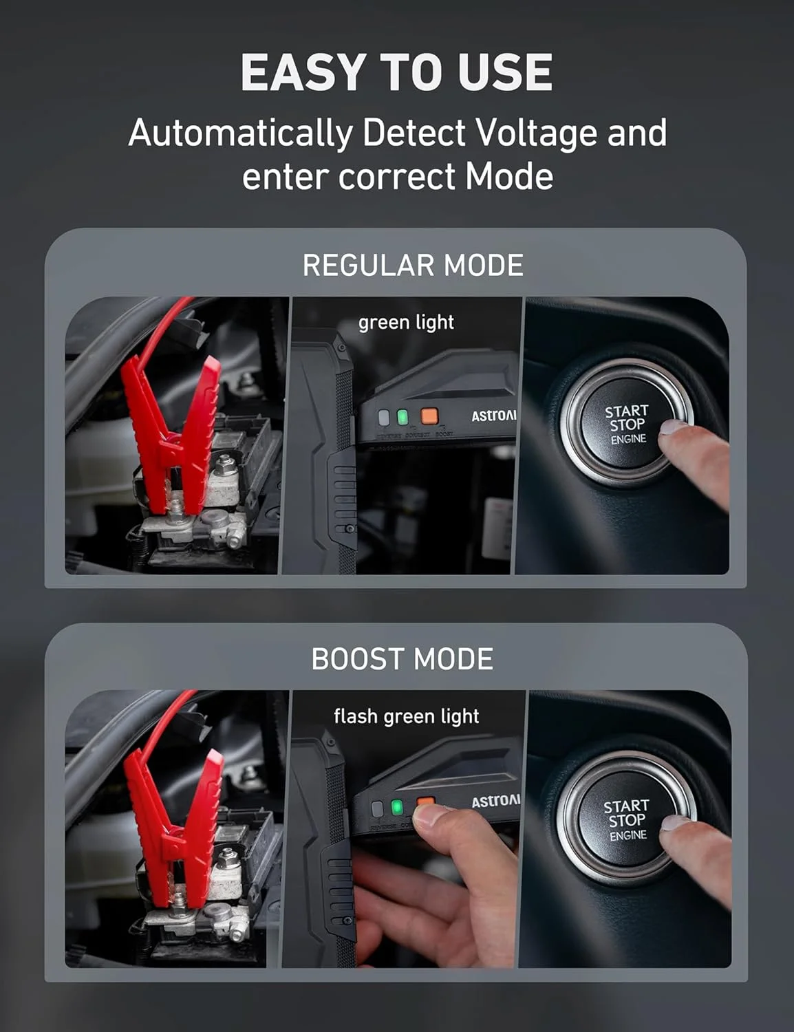 Car Jump Starter, 1500A Battery Jump Starter, Portable Car Charger, 12V Auto Jump Box - Cheap Fitting