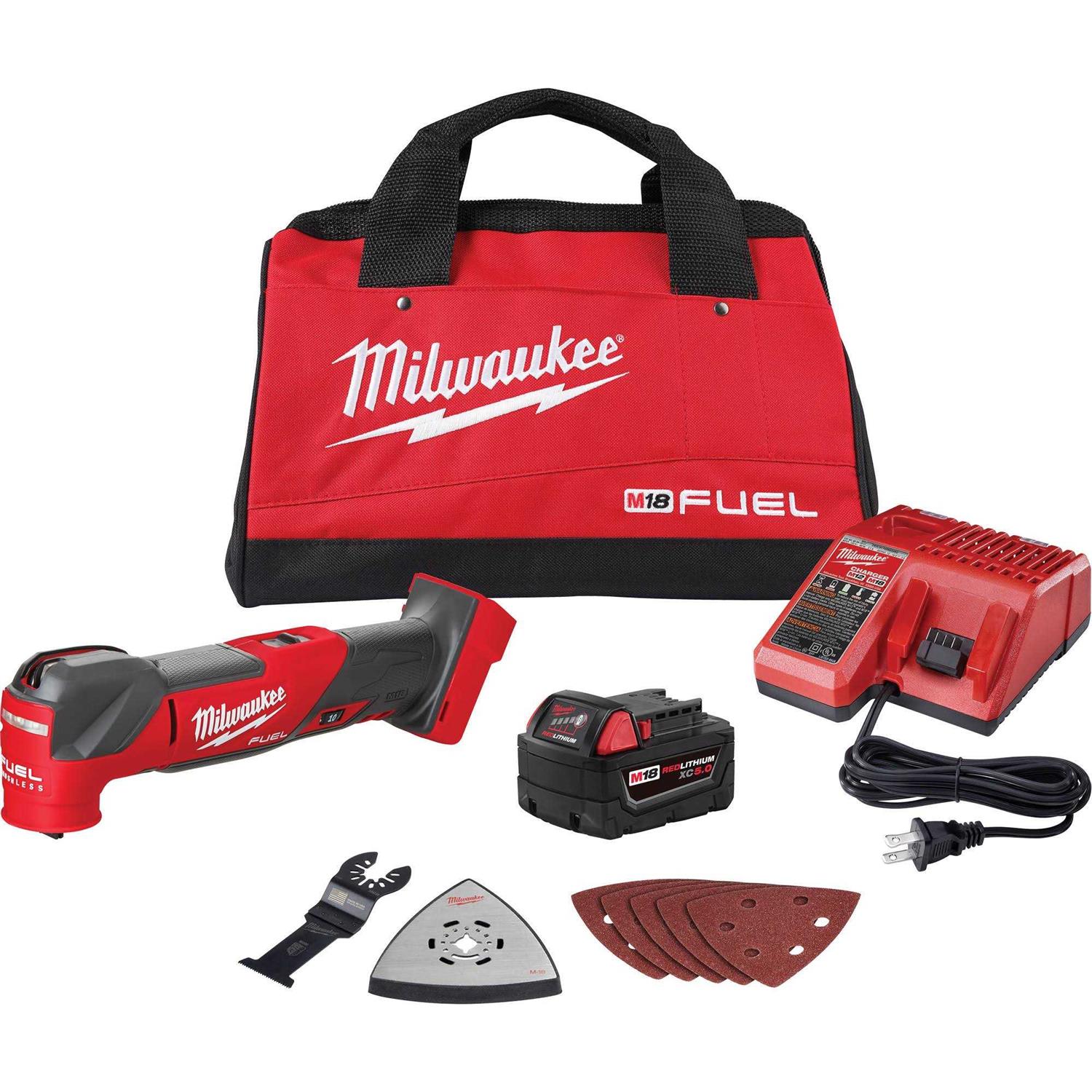 Milwaukee 2836-21 M18 FUEL Oscillating Multi Tool Kit - Cheap Fitting