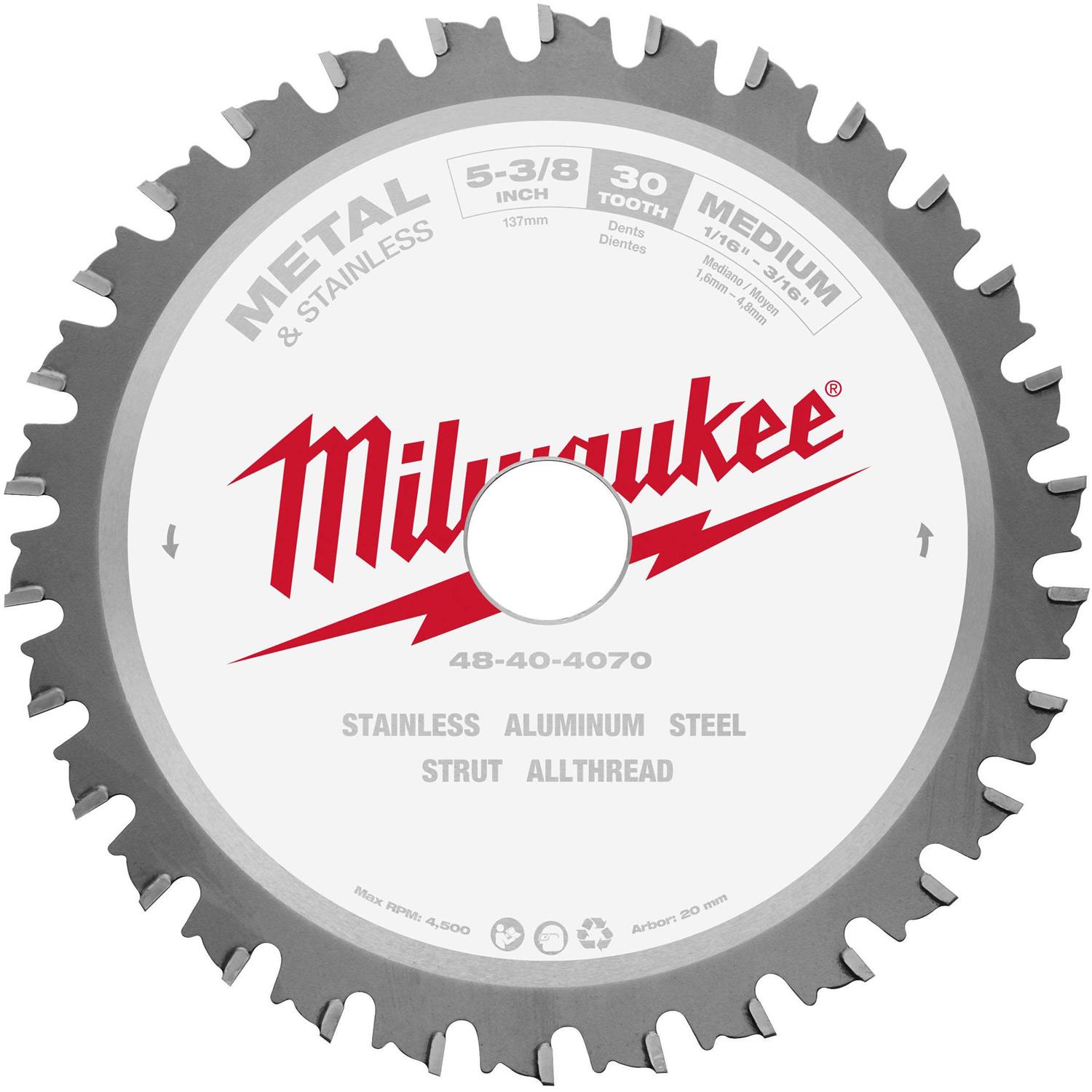 Milwaukee Circular Saw Blade 48-40-4070 - Cheap Fitting