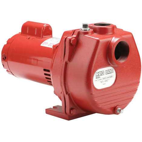 Red Lion RL-SPRK200 Cast Iron Sprinkler Pump 2 HP - Cheap Fitting