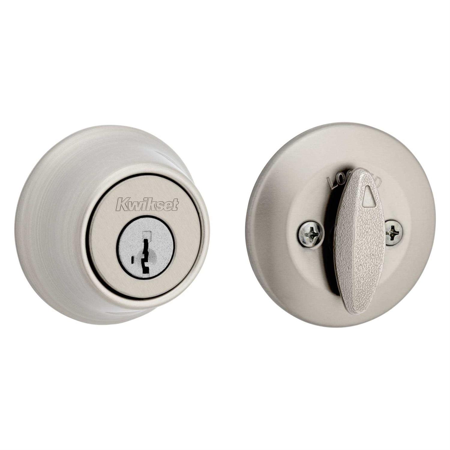 Kwikset Single Cylinder Deadbolt - Cheap Fitting