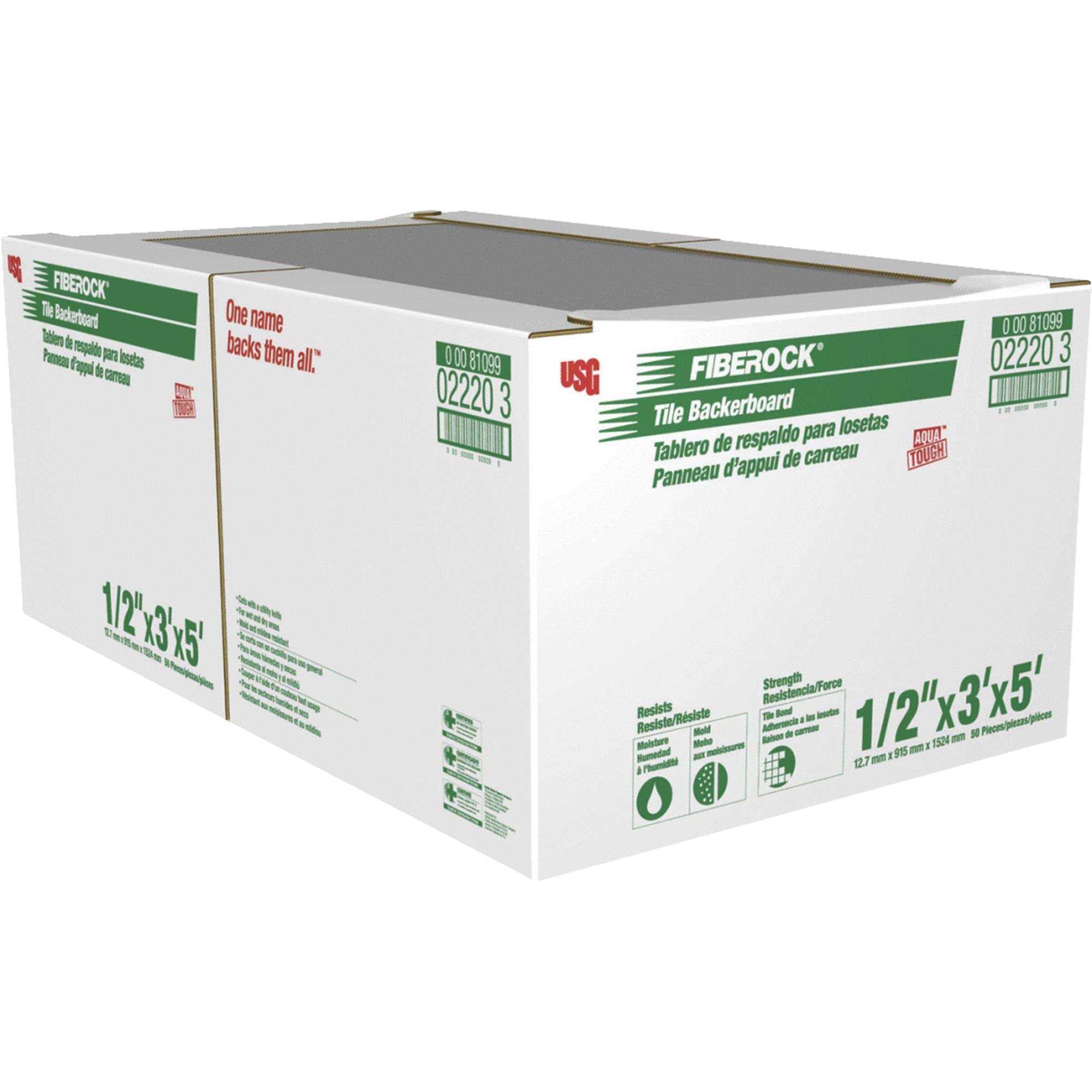 USG Fiberock Brand 1/2 in. x 3 ft. x 5 ft. Tile Backerboard - Cheap Fitting