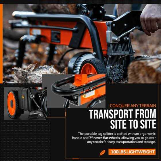 Super Handy GUT065 6 Ton 1-3/4eHP 15Amp 1500W Electric Log Wood Splitter New - Cheap Fitting