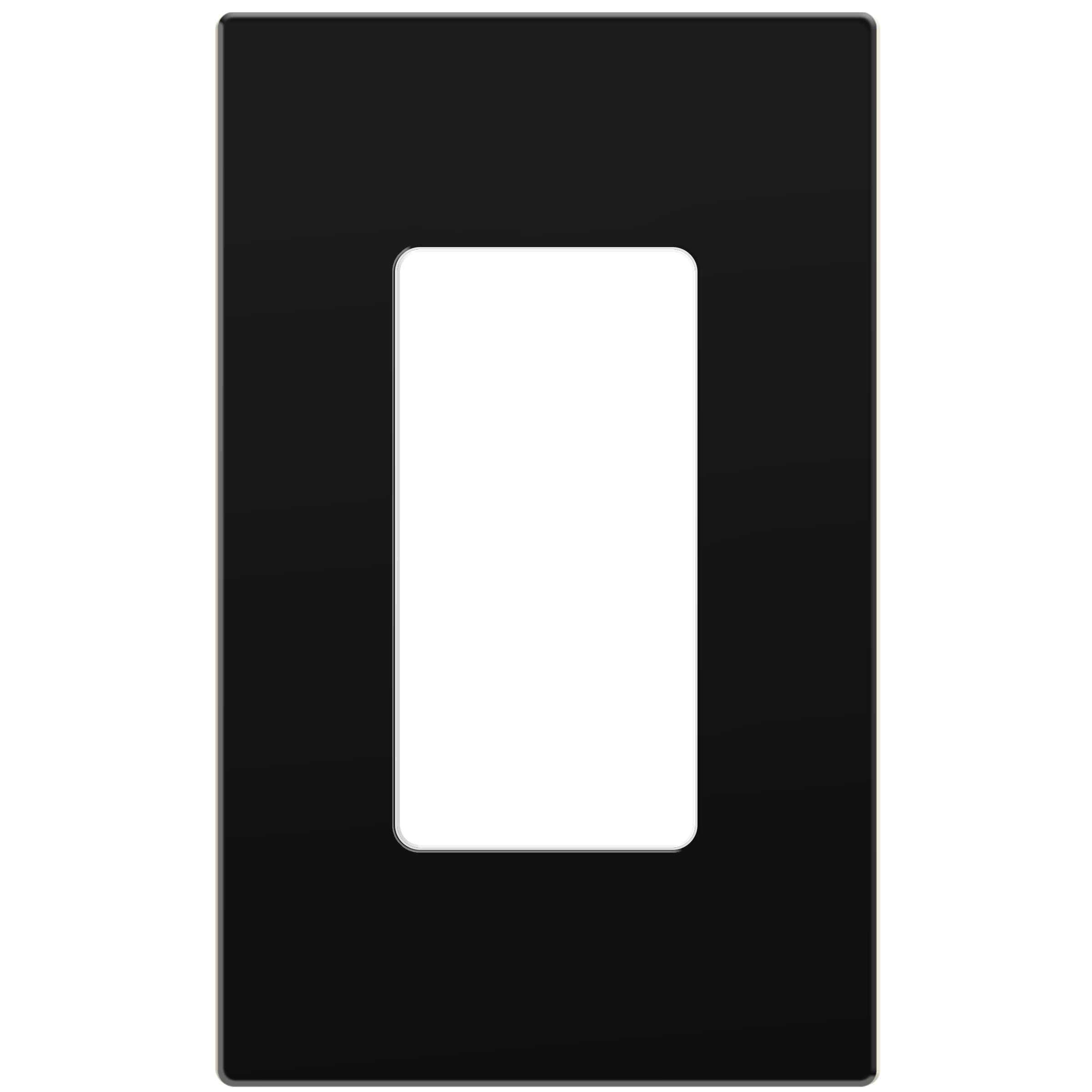 Enerlites Elite Series 1-Gang Screwless Decorator Wall Plate - Cheap Fitting